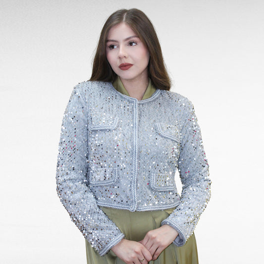 CHAQUETA LENTEJUELA
