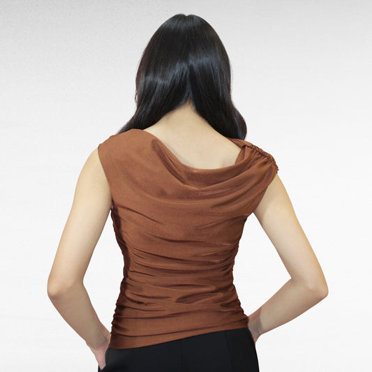 BLUSA MODA DETALLE EN HOMBRO