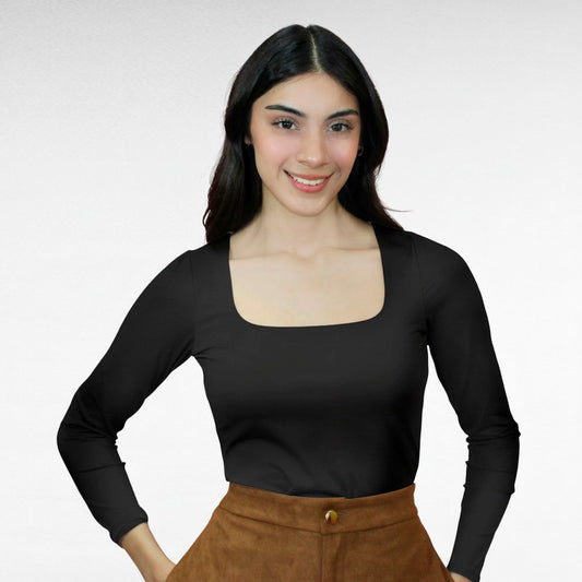 PANTIBLUSA BASICA MANGA LARGA