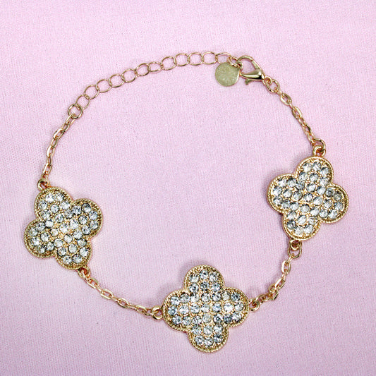 PULSERA TREBOL GRANDE