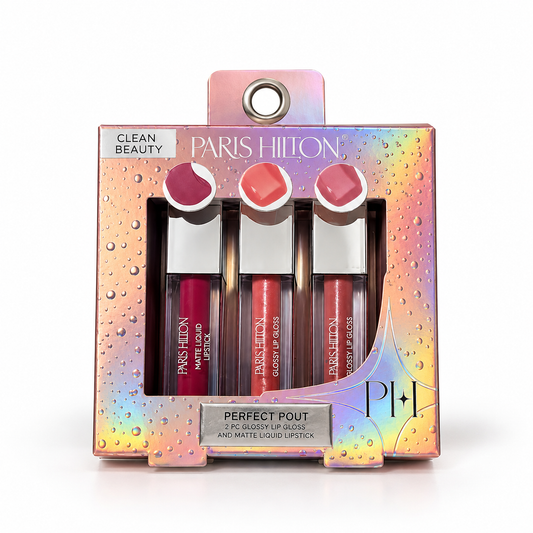 SET DE LIPSTICK 3 PZAS PARIS HILTON