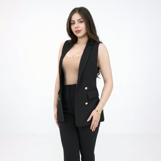 CHALECO LARGO KATE
