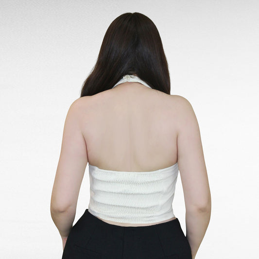BLUSA CORTA HALTER