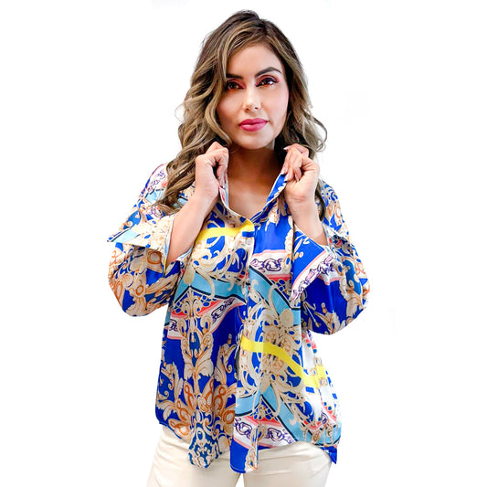 BLUSA SATIN