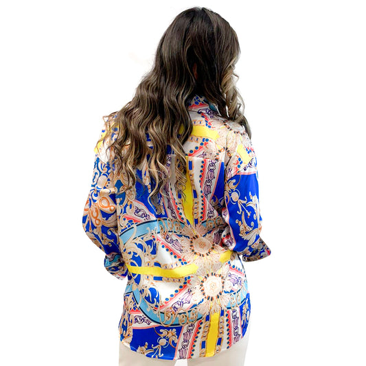 BLUSA SATIN