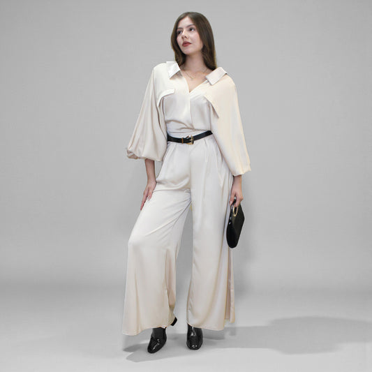 PALAZZO LUCIANA CON CINTURON