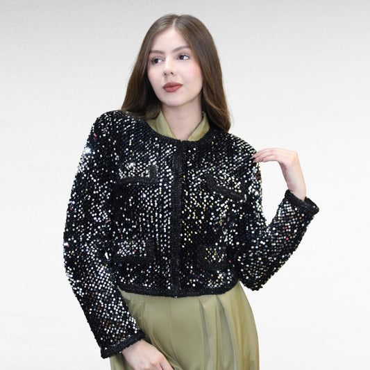 CHAQUETA LENTEJUELA