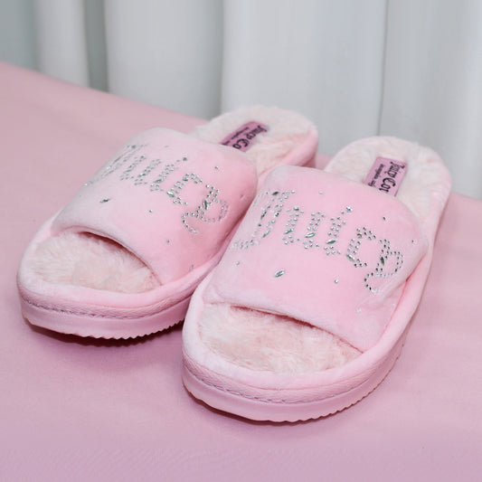 PANTUFLA KLIPSY LOGO PEDRERIA JUICY COUTURE