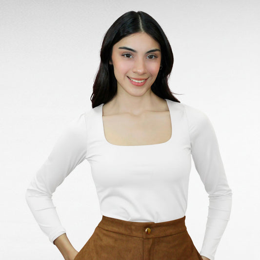 PANTIBLUSA BASICA MANGA LARGA