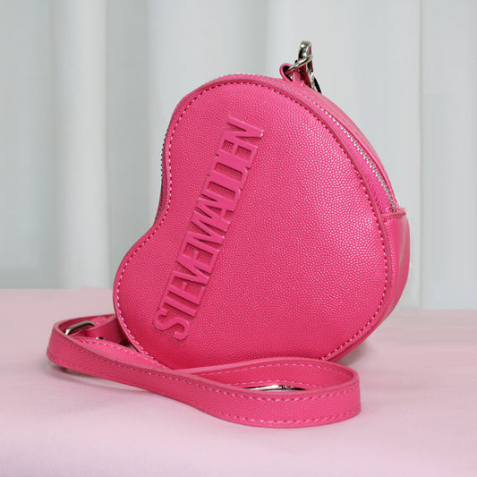 BOLSA CORAZON CORREA LOGO STEVE MADDEN