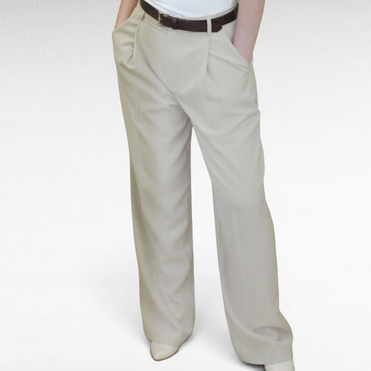 PANTALON VESTIR CON CINTO