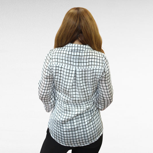 BLUSA CUADROS