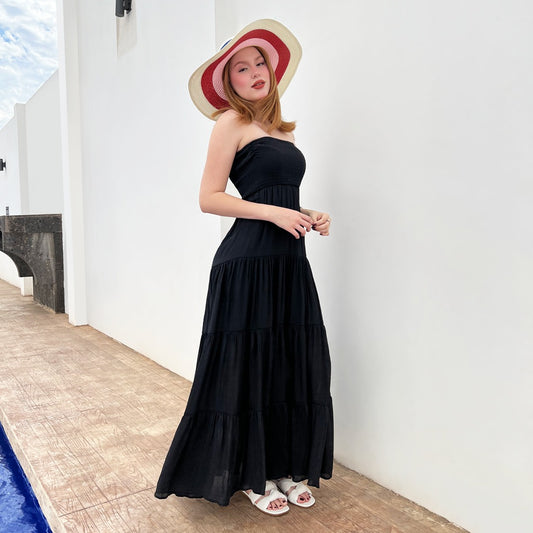 VESTIDO STRAPLE